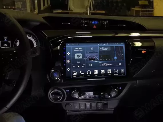 Магнитола для Toyota Hilux 8 (2015-2020) Андроид CarPlay