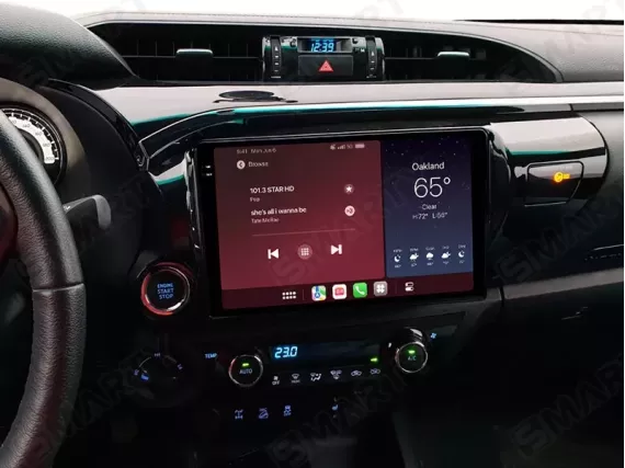 Магнитола для Toyota Hilux 8 (2015-2020) Андроид CarPlay