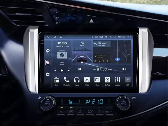 Магнітола для Toyota Innova AN140 (2015-2022) Андроїд CarPlay