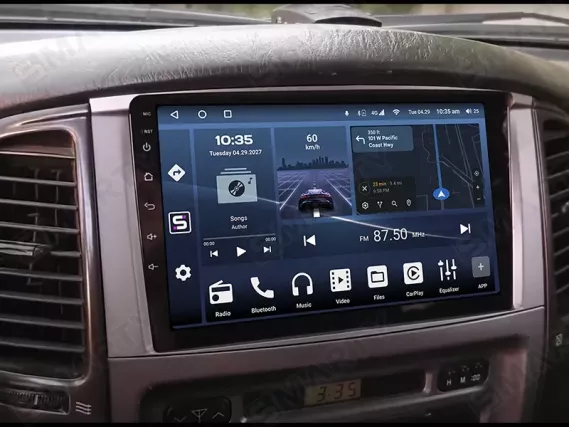 Магнитола для Toyota Land Cruiser 100 VX-R (2002-2007) Андроид CarPlay