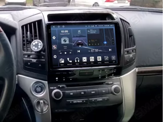 Магнитола для Toyota LC 200 (2007-2015) с нави Андроид CarPlay