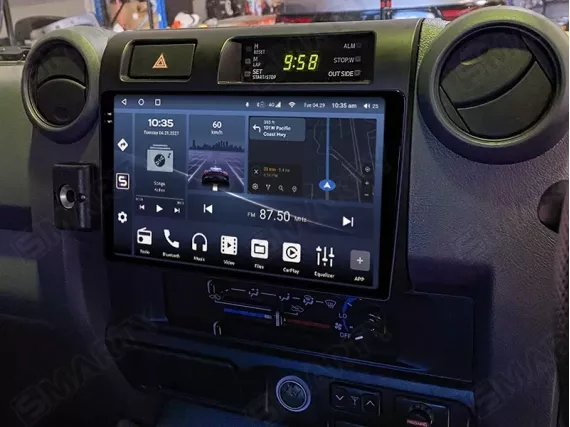 Магнитола для Toyota Land Cruiser 70 (2007+) Андроид CarPlay