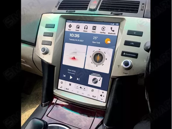Магнітола для Toyota Mark X / Reiz (2004-2009) Тесла - Андроїд CarPlay