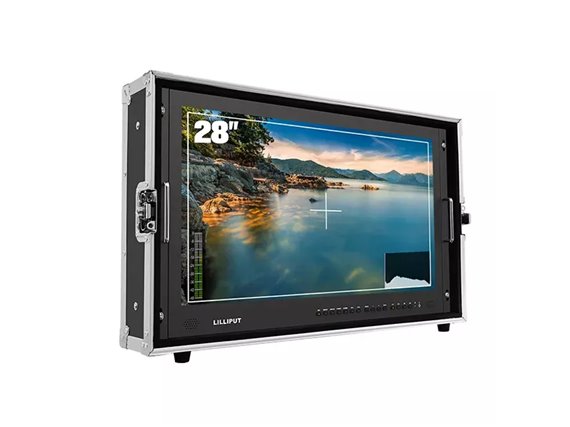 Lilliput BM280-4KS - 28 inch carry on 4K Broadcast director monitor