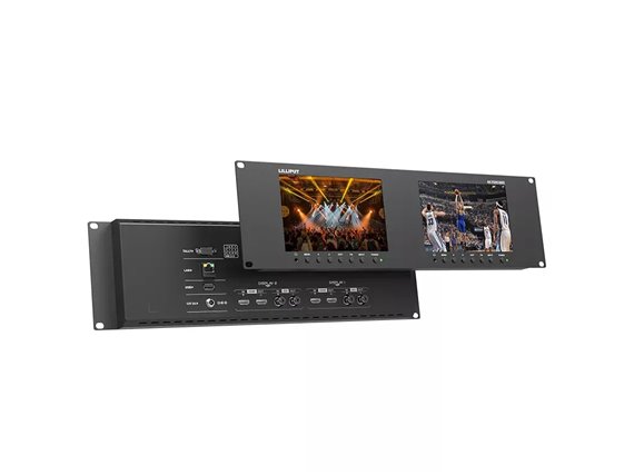 Lilliput RM-7029S - Dual 7 inch 3RU rackmount monitor with 3G-SDI /HDMI 2.0