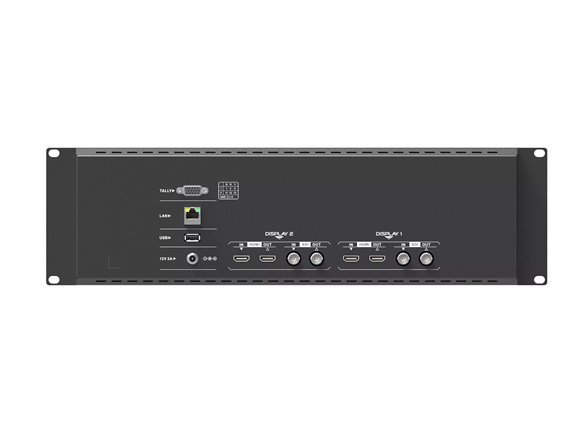 Lilliput RM-7029S - Dual 7 inch 3RU rackmount monitor with 3G-SDI /HDMI 2.0