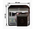 Камера заднего вида для Mazda CX-5 (2011-н.в.), CX-7 (2006-2012), Mazda 6 - PRIME-X