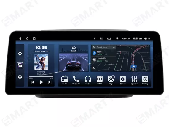 Магнитола для Toyota Land Cruiser 200 (2015-2021) - 12.3 дюйма Андроид CarPlay