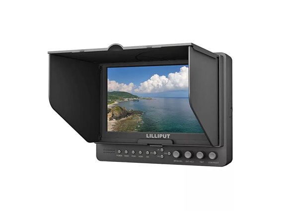 Lilliput 665/S - 7inch Camera Top Monitor