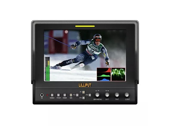 Lilliput 663/S2 - 7 inch Camera-top hd SDI monitor
