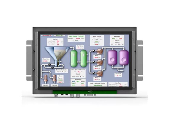 Lilliput TK1010-NP/C/T - 10.1 inch industrial open frame touch monitor