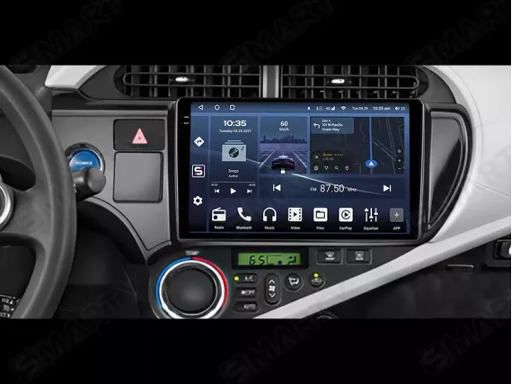 Магнитола для Toyota Prius C (2011-2014) Андроид CarPlay