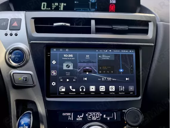 Магнітола для Toyota Prius V ZVW40/41 (2011-2018) Андроїд CarPlay