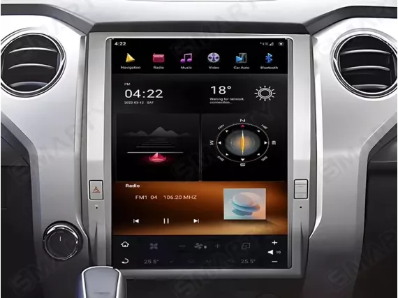 Магнитола для Toyota Tundra (2013-2022) Тесла Андроид CarPlay