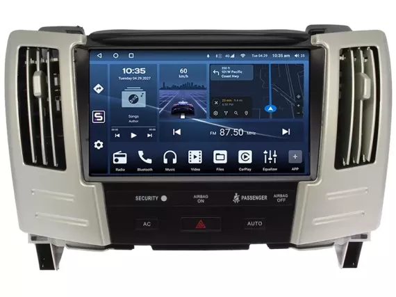 Магнітола для Lexus RX 300/330/350 (2003-2009) Андроїд CarPlay