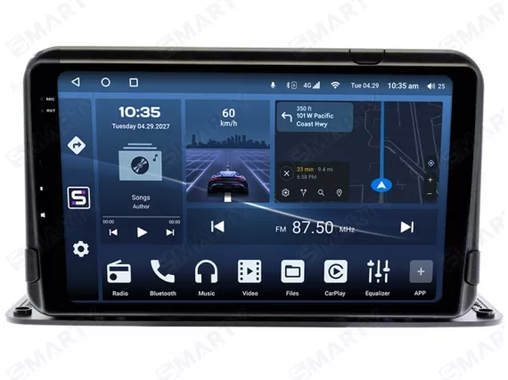 Магнітола для 10.1-дюймів універсальний (stand-alone DIY) Андроїд CarPlay