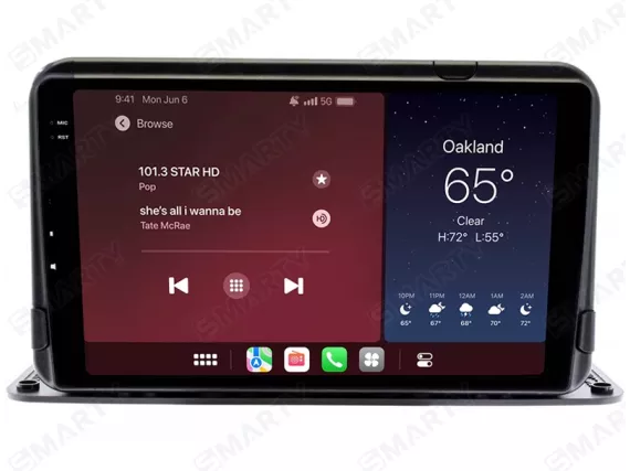 10.1-inches universal (stand-alone DIY) Apple CarPlay