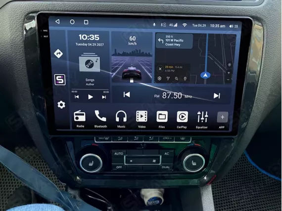 Магнитола для VW Jetta/Bora (2010-2018) Андроид CarPlay