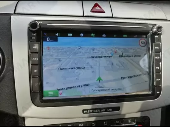 Магнитола для Volkswagen Skoda Seat - 8 дюймов OEM стиль Андроид CarPlay