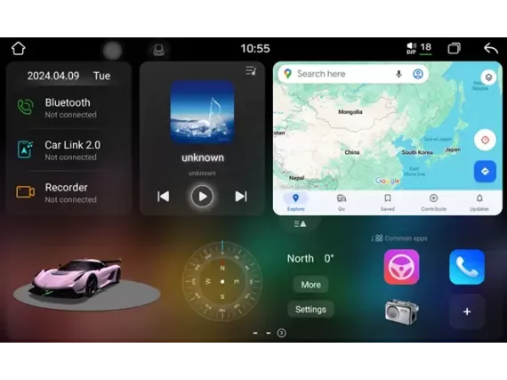 Audi TT 8J (2006-2014) Android head unit CarPlay