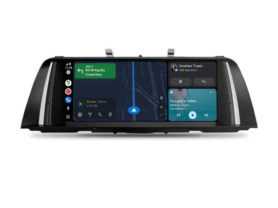 BMW 5 F10/F11 (2010-2017) Android Auto Ultra-slim design