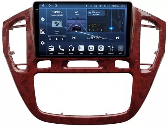 Автомагнітола Toyota Highlander/Kluger 2000-2008 Android Apple CarPlay
