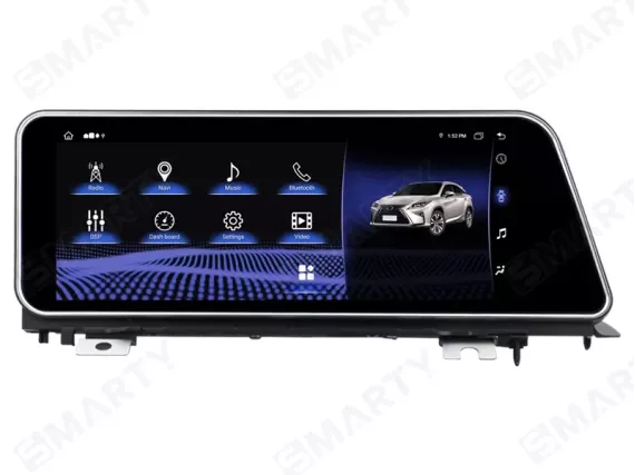 Магнитола для Lexus RX 200t/300/350/450h (2015–2019) CarPlay - 12.3 in