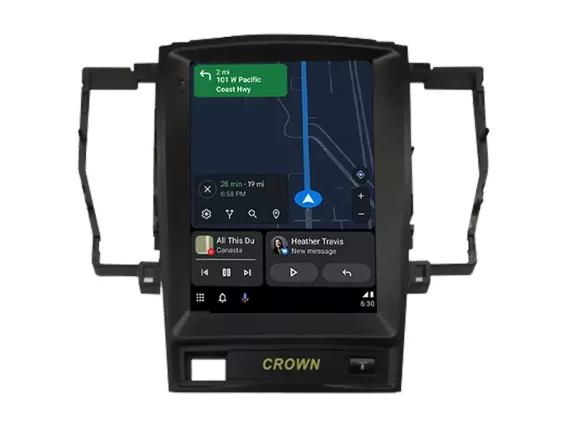Магнитола для Toyota Crown S180 (2003-2008) Тесла Андроид CarPlay
