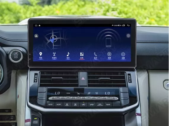 Магнітола для Toyota Land Cruiser 300 (2021+) - 12.3" Андроїд CarPlay