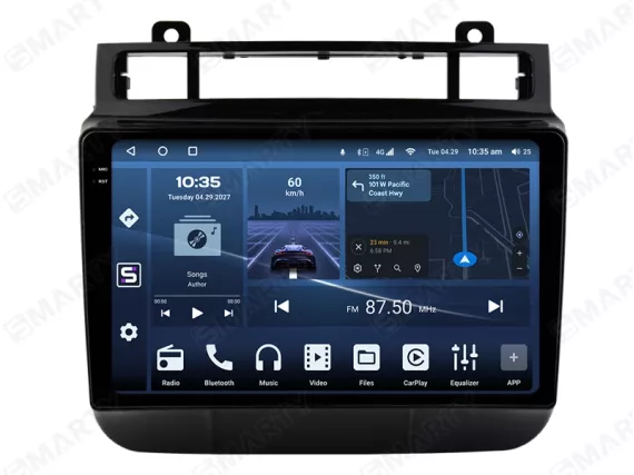 Магнітола для VW Touareg Low (2010-2018) Андроїд CarPlay