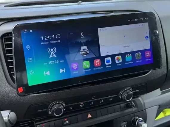 Магнітола для Citroen Jumpy SpaceTourer (2016-2021) - 12.3 дюйми Андроїд CarPlay