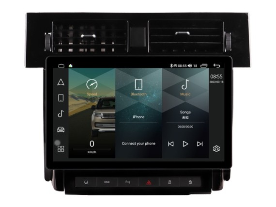 Магнітола для Land Rover Range Rover Sport - 13.3" 2K Андроїд CarPlay