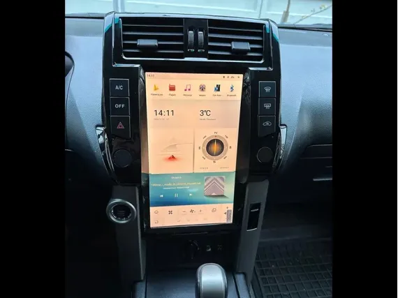 Магнитола для Toyota LC Prado 150 (2013-2017) Тесла - Андроид CarPlay