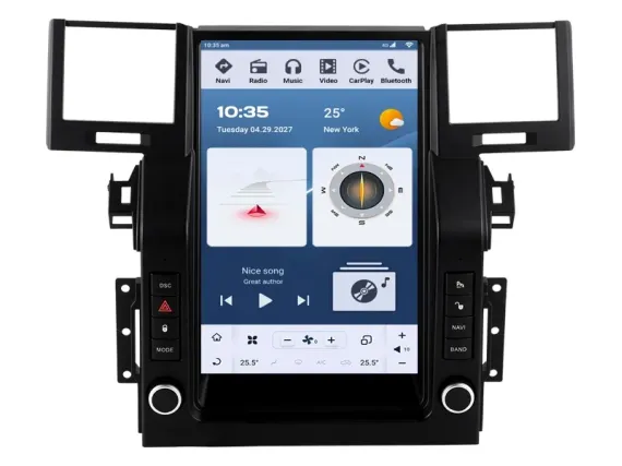 Магнітола для Land Rover Range Rover Sport 2005+ Тесла Андроїд CarPlay