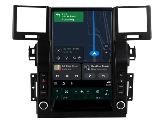 Магнітола для Land Rover Range Rover Sport 2005+ Тесла Андроїд CarPlay