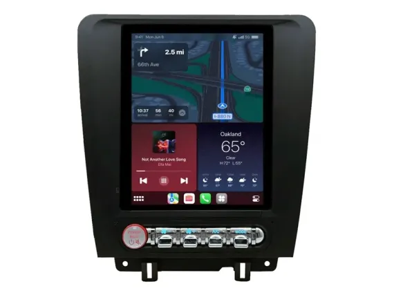 Ford Mustang (2009-2014) Тесла Андроид CarPlay