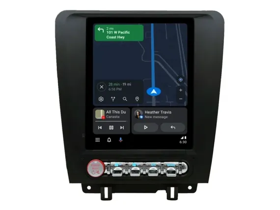 Ford Mustang (2009-2014) Тесла Андроид CarPlay