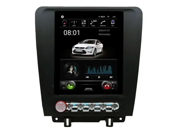 Ford Mustang (2009-2014) Тесла Андроид CarPlay