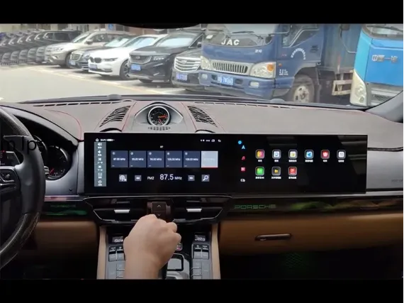 Porsche Cayenne (2010-2017) Android магнитола CarPlay - 12.3''+12.3''