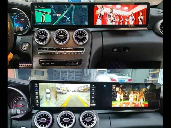 Магнітола для Mercedes C-Class W205 2014-2021 - 12.3''+12.3'' CarPlay