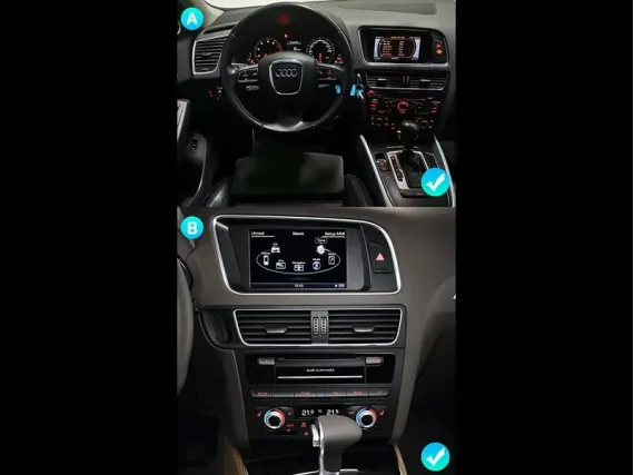 Магнітола для Audi Q5 (2008-2016) - 10.25+10.25 дюйми Андроїд CarPlay
