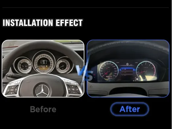 Цифровая приборная панель Mercedes-Benz A-Class W176 | Plug & Play