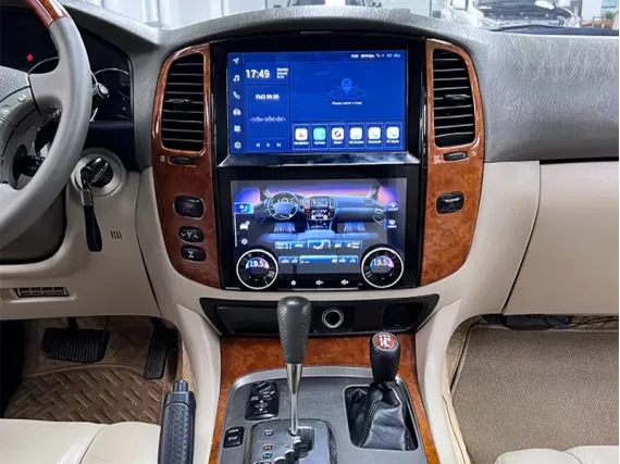Магнитола для Toyota LC 100 (2002-2007) - Андроид CarPlay