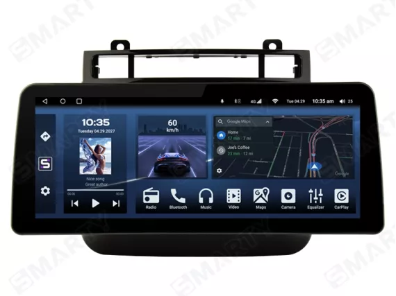 Магнітола для VW Touareg Low (2010-2018) - 12.3 дюйми Андроїд CarPlay