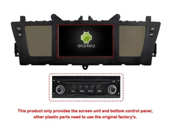 Магнітола для Citroen C4 Picasso Gen 1 (2006-2013) - Андроїд CarPlay