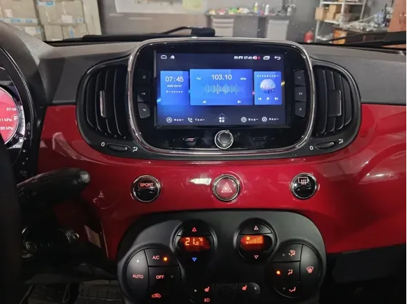 Магнітола для Fiat 500 (2016-2019) - OEM стиль CarPlay