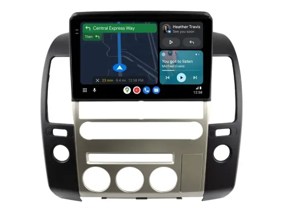 Магнитола для Nissan Navara R51 (2005-2014) Андроид CarPlay