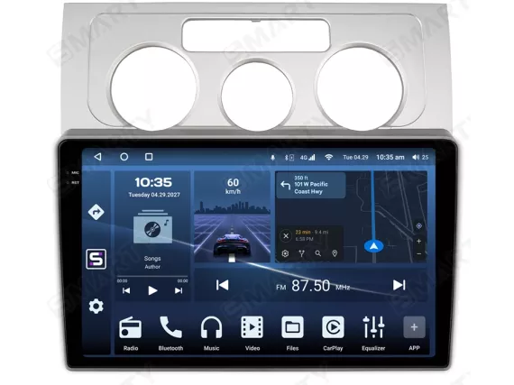 Магнитола для Volkswagen Touran (2006-2015) Андроид CarPlay
