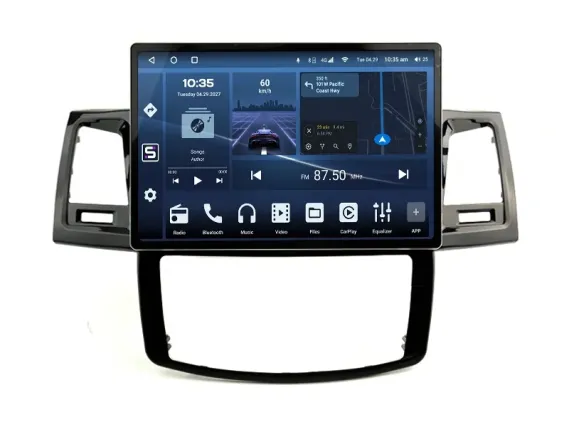 Магнітола для Toyota Fortuner 1 Gen AN50/AN60 Андроїд CarPlay 12.5"