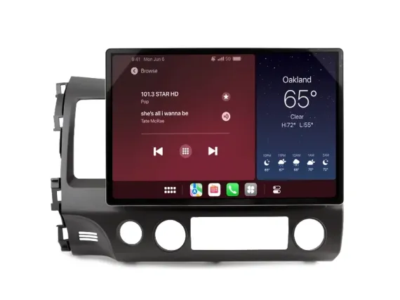 Магнітола для Honda Civic (2005-2012) Андроїд CarPlay 12.5"